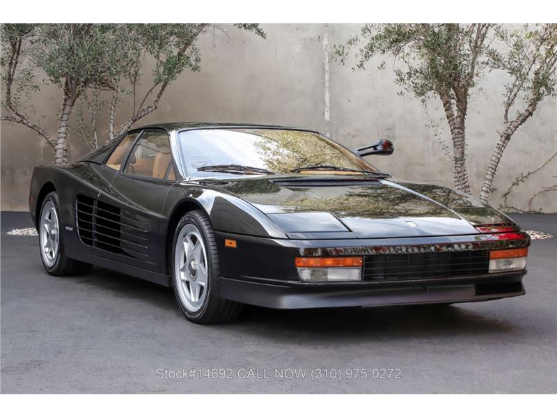 black ferrari testarossa for sale