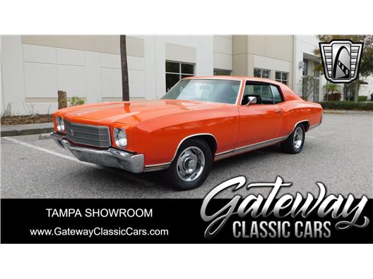 1970 Chevrolet Monte Carlo for sale in Ruskin, Florida 33570