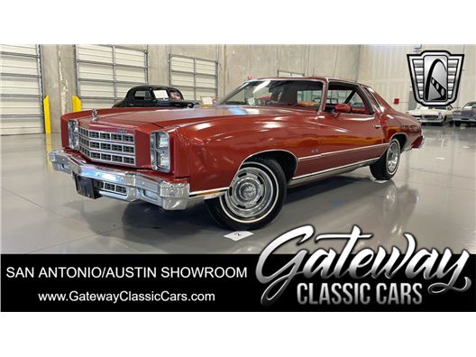1977 Chevrolet Monte Carlo for sale in New Braunfels, Texas 78130
