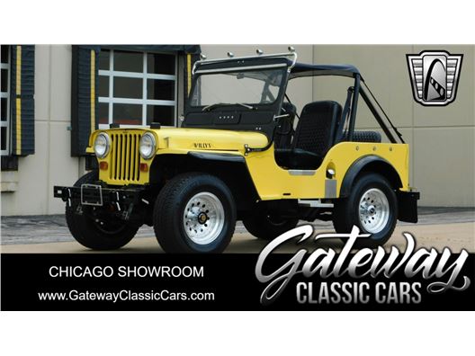 1951 Willys CJ-Jeep for sale in Crete, Illinois 60417