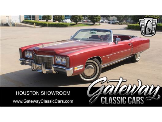 1971 Cadillac Eldorado for sale in Houston, Texas 77090