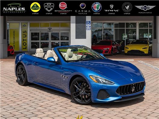 2018 Maserati GranTurismo Convertible for sale in Naples, Florida 34104