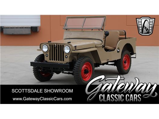 1946 Willys CJ2A for sale in Phoenix, Arizona 85027