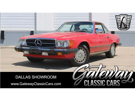 1986 Mercedes-Benz 560SL for sale in Grapevine, Texas 76051