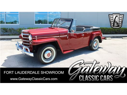 1950 Willys Jeepster for sale in Lake Worth, Florida 33461