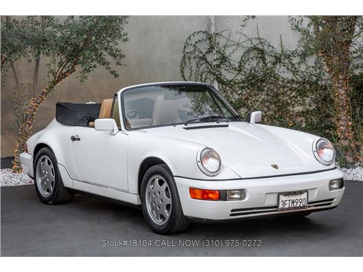 1991 Porsche 964 Cabriolet for sale in Los Angeles, California 90063