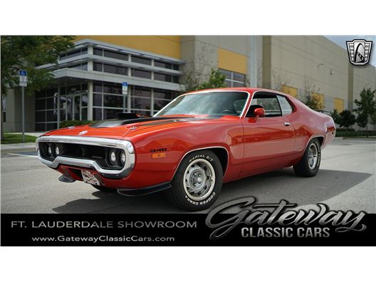 1972 Plymouth Road Runner for sale in Coral Springs, Florida 33065