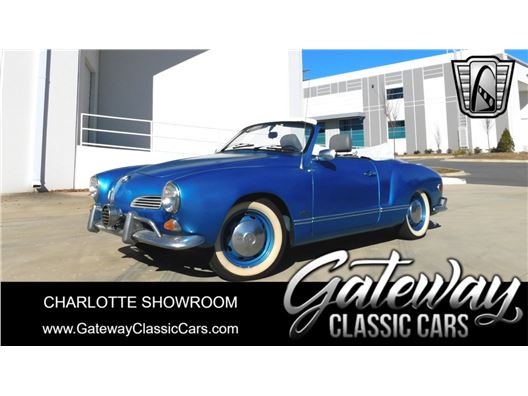 1969 Volkswagen Karmann Ghia for sale in Concord, North Carolina 28027