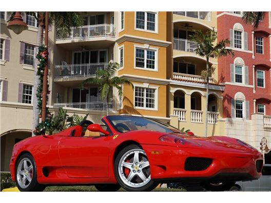 2001 Ferrari 360 Spider for sale in Naples, Florida 34104