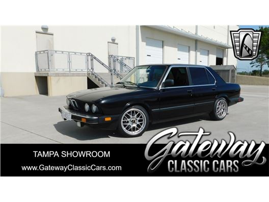 1987 BMW 528E for sale in Ruskin, Florida 33570