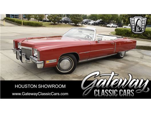 1972 Cadillac Eldorado for sale in Houston, Texas 77090