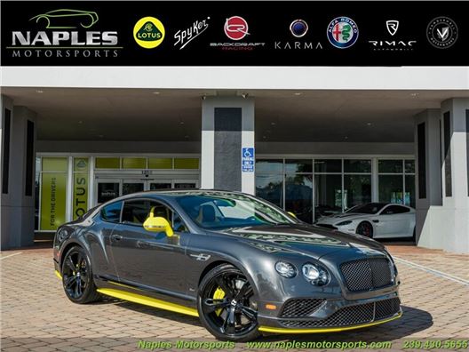 2017 Bentley Continental GT Speed for sale in Naples, Florida 34104