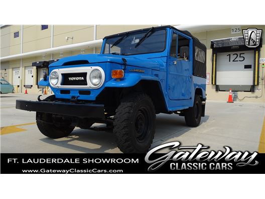 1972 Toyota Land Cruiser for sale in Coral Springs, Florida 33065