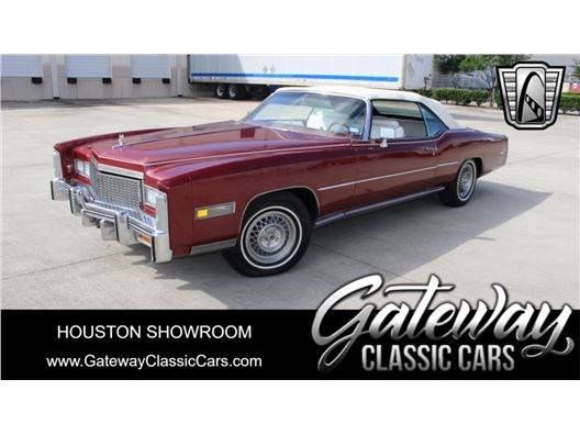 1976 Cadillac Eldorado for sale in Houston, Texas 77090