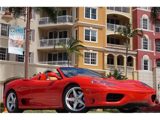 2001 Ferrari 360 Spider for sale in Naples, Florida 34104