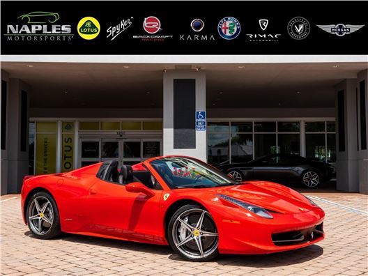 2013 Ferrari 458 Italia for sale in Naples, Florida 34104