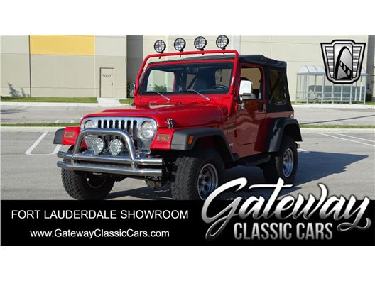 1997 Jeep Wrangler for sale in Lake Worth, Florida 33461