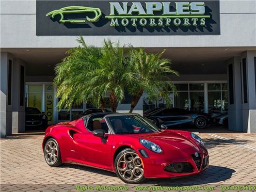 2020 Alfa Romeo 4C Spider for sale in Naples, Florida 34104