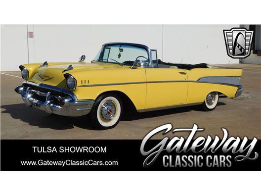 1957 Chevrolet Bel Air Convertible for sale in Tulsa, Oklahoma 74133