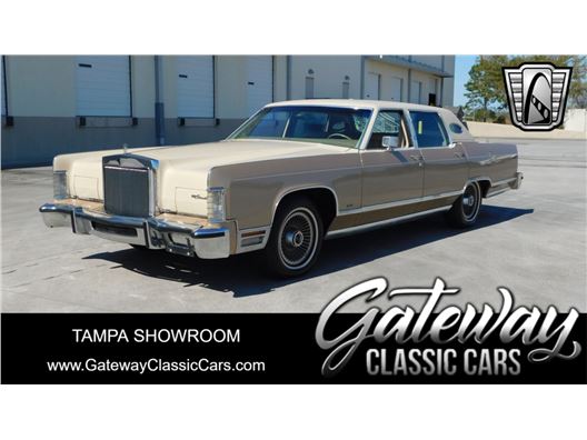 1978 Lincoln Town Car for sale in Ruskin, Florida 33570