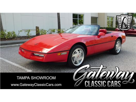 1989 Chevrolet Corvette for sale in Ruskin, Florida 33570