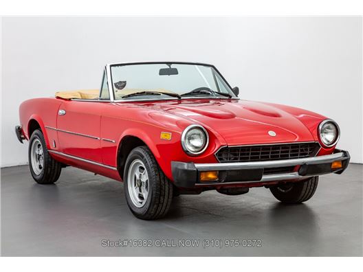 1981 Fiat 124 Sport Spider for sale in Los Angeles, California 90063