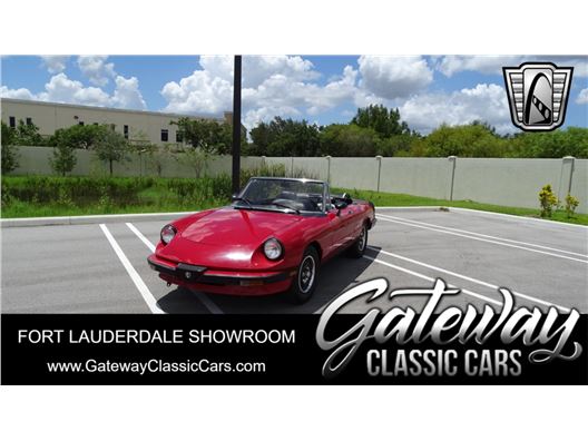 1986 Alfa Romeo Spider for sale in Lake Worth, Florida 33461