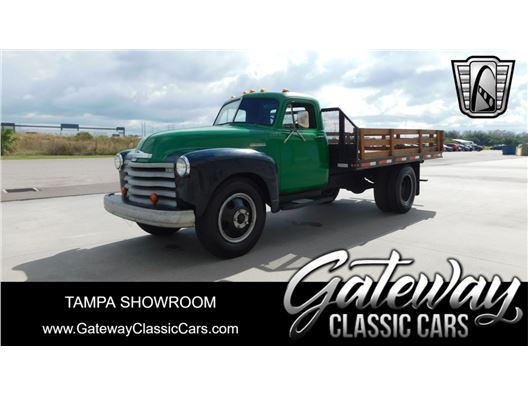 1952 Chevrolet 2 1/2 Ton Flatbed for sale in Ruskin, Florida 33570