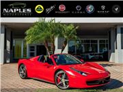2014 Ferrari 458 Spider for sale in Naples, Florida 34104