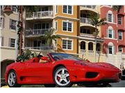 2001 Ferrari 360 Spider for sale in Naples, Florida 34104