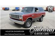 1985 Dodge RAMCHARGER AW-100 for sale in Houston, Texas 77090