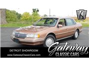 1992 Lincoln Continental for sale in Dearborn, Michigan 48120