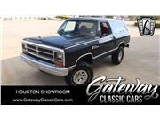 1987 Dodge RamCharger for sale in Houston, Texas 77090